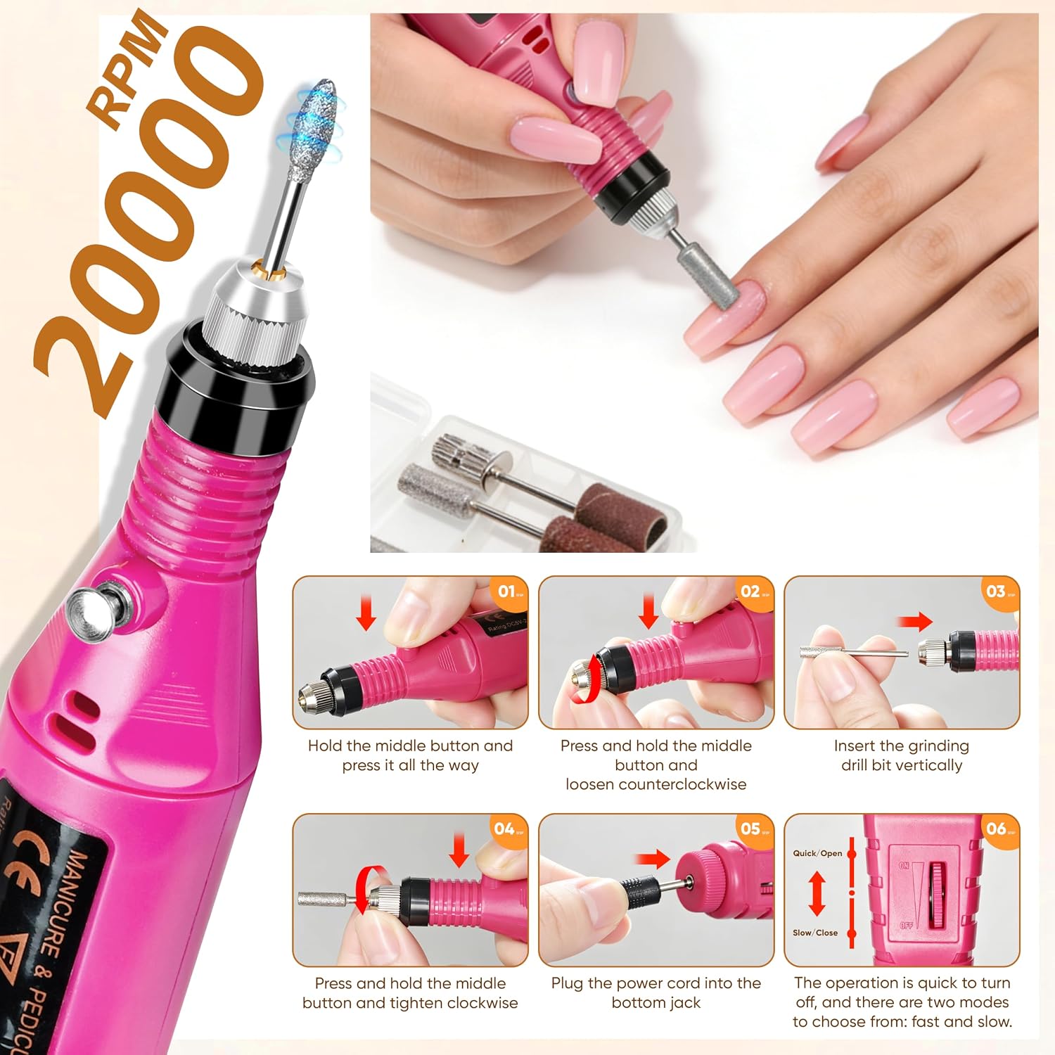 NAIL POLISH KIT with U V Lamp and Drill Starter Kit 36 Colors Gel Nail Polish Nail Art Gel Manicure Kit - Image 9
